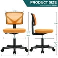 thumbnail image 2 of Aukfa Desk Chair Home Office Chair with Lumbar Support, Black,, 2 of 7