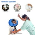 thumbnail image 4 of Protective Inflatable Collar for Dogs and Cats - Soft Pet Recovery Collar Does Not Block Vision E-Collar (M, Blue), 4 of 9