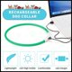 thumbnail image 3 of 4 piezas de luces para perros para caminar de noche, collares para perros iluminados, collar para mascotas LED impermeable ajustable recargable por USB, 3 of 5