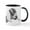 White/Black Inside, variant on CafePress - Nubian Goat Sketch Mug - 11 oz Ceramic Mug - Novelty Coffee Tea Cup