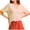 Beige, variant on Womens Waffle Knit Tops 2026 Spring Summer V Neck Shirts Casual Trendy Women's Blouses Basic Tee White XL