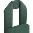 thumbnail image 4 of Meridian Furniture Bennett Green Boucle Fabric Dining Chair (Set of 2), 4 of 8