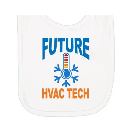 Inktastic Future Hvac Tech in Training Newborn Bib