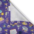 thumbnail image 6 of Ambesonne Magician Valance & Curtain, Fortune Telling Art, 55"x24", Dark Lavender Multicolor, 6 of 7