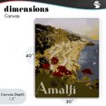 thumbnail image 4 of Stupell Industries Coastal Picturesque Amalfi Coast Canvas Art, 30 x 40, by Lil' Rue, 4 of 8