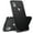 Black, variant on Designed for Cricket Icon 5 Premium Slim Tough Strong Protection Shockproof 2in 1 Hybrid Dual Layer Hard PC Rubberized TPU Rubber Armor Phone Case Cover [Black]