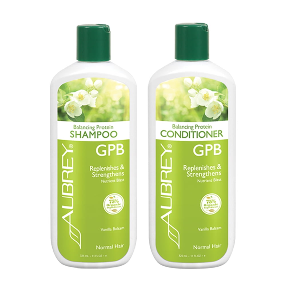 Aubrey GPB Balancing Protein Shampoo & Conditioner Bundle Nourish