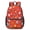 Football and Basketball, variant on Football and Basketball Red Pattern 17" School Backpacks for Teens,Waterproof Oxford Fabric,S-Shape Padded Straps for School,Travel,Hiking,Camping