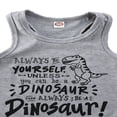 thumbnail image 4 of PENGXIANG Ensemble T-Shirt Sans Manches + Short Dinosaure pour Garçons, 4 of 6