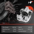 thumbnail image 2 of A-Premium Brake Caliper Assembly Replacement for Jeep Liberty Wrangler Ford Explorer Lincoln Mercury Mountaineer 2001-2010 Rear Driver and Passenger 2-PC, 2 of 8