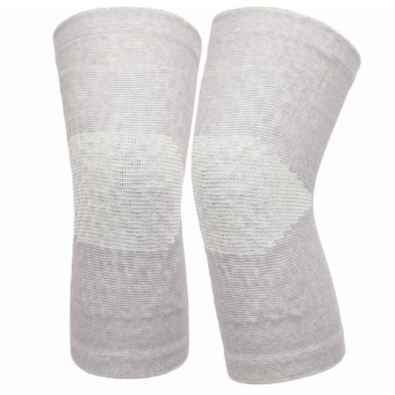 Bamboo Knee Sleeves for Men & Women - Premium Bamboo Compression Knee Sleeve, Elastic Warm Knee Brace for Support