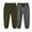 Army Green2, variant on Lmnyox 2 Pack Sweatpants for Toddler Kids Solid Elastic Waist Drawstring Casual Athletic Joggers 2-7 Years