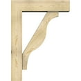 thumbnail image 3 of Ekena Millwork 8"W x 32"D x 44"H Funston Block Rough Sawn Bracket w/ Offset Brace, Douglas Fir, 3 of 25