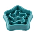thumbnail image 2 of Cuenco de comida para perros, golpes, deslizantes para mascotas, comedero para gatos y perros Verde amarillo Yuyangstore Comedero lento para perros, 2 of 8