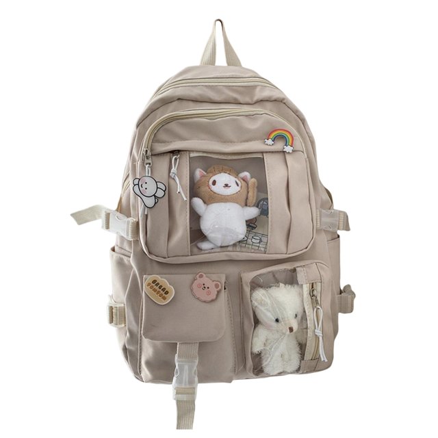Mochila para con Lindo Colgante para Secundaria Zulema linda mochila