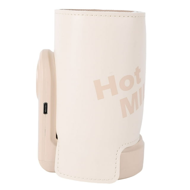 Calentador De Biberones, Tela ABS Universal USB Recargable Calefacción Silenciosa Aislamiento Temperatura Constante Calentador De Biberones Para Exteriores