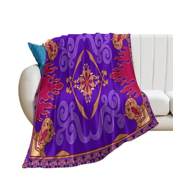 Aladdin Throws Blankets for Sofa Bed Winter Plush Warm Blanket Holiday Gifts