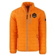 thumbnail image 2 of Men's Cutter & Buck Orange Houston Dynamo FC Rainier PrimaLoft Eco Insulated Puffer Full-Zip Jacket, 2 of 3