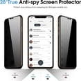 thumbnail image 2 of 2-Pack Privacy Tempered Glass Screen Protector For Samsung Galaxy S26 with Easy Installation Auto-Alignment Kit, 2 of 7