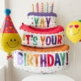 thumbnail image 3 of Kuymtek Velas Colores Pastel Cumpleaños 3 Capas Globo Osito (Pastel Color), 3 of 9