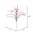 thumbnail image 2 of Vickerman 29" Pink Glitter Harvest Artificial Christmas Spray. Includes 6 sprays per pack., 2 of 3