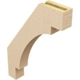 thumbnail image 5 of Ekena Millwork 3"W x 18"D x 24"H Merced Rough Cedar Woodgrain TimberThane Knee Brace, Primed, 5 of 6