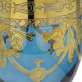 thumbnail image 6 of GlassOfVenice Set of Two Murano Glass Wine Glasses 24K Gold Leaf - Blue, 6 of 7