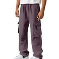 thumbnail image 4 of ZZHZGZ Sweatpants for Men Mens Convertible Hiking Cargo Pants Outdoor Zip Off Trousers Lightweight Fishing Pant with Pockets M, 4 of 4