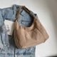 thumbnail image 4 of Bolso Hobo Bandolera Mujer Pana Correa Ajustable para Viajes, 4 of 9