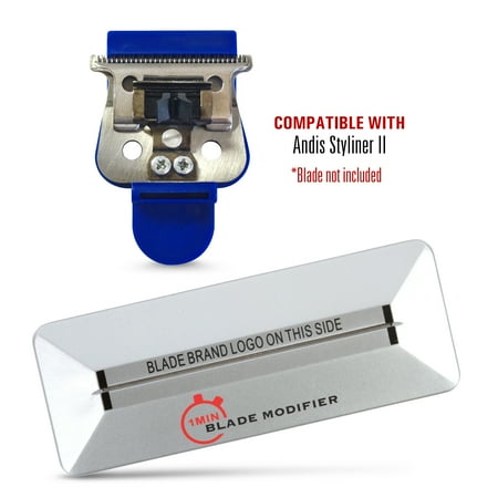 10 Sec Blades 1Min Blade Modifier and 10 Sec Blade Setter Combo Set | On The Money Zero Gap Tool Compatible with Andis STYLINER II Blades | The Key to The Sharpest Lines and Closest Shaves | by The Rich Barber ()