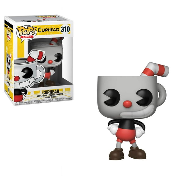 Funko Pop! Games Collectible Vinyl Figure, Cuphead, 3.75"