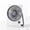 White, variant on WSZZL Slim Portable Mini USB Rechargeable Fan, Quiet 7-Blade Design with LCD Display, 6-Speed Adjustable Wind for Home, Office, or Travel, Perfect for Adults and Professionals