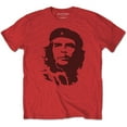 thumbnail image 1 of Che Guevara T-Shirt Unisexe Noir sur Rouge, 1 of 3