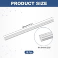 thumbnail image 2 of Uxcell 10Pack Round Steel Rods, 5.9mm x 100mm SKD11 Steel Solid Lathe Bar Stock Tool, 2 of 6