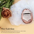 thumbnail image 3 of Mini Kalimba 8 Keys Thumb Piano Great Sound Finger Keyboard Musical Instrument, 3 of 8