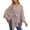 10, variant on Elegant One-Shoulder Cape Poncho, Soft V-Neck Batwing Sleeve Wrap for Women,One Size Fits All,15