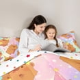thumbnail image 4 of Erosebridal Kids Birthday Capybara Twin Bedding Sets, Galaxy Star Sky Bedding Comforter Set, 7 Pieces, 4 of 7