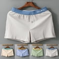 thumbnail image 4 of Men's Panties Cotton Solid Color Breathable Boxers Shorts Men Underwear Trunks Homewear Loose Boxer Shorts And Underpants L Green|https://ae01.alicdn.com/kf/S386ecaba1aea4884b0c89d1eefd060ad5.jpeg, 4 of 5