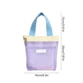 thumbnail image 3 of Mesh Storage Bag, Large Capacity Drainable Toiletry Bag for Travel, Portable Nylon Beach Tote with Breathable Design, Lightweight Swimming Bag for Pool and Outdoor Use, 3 of 6