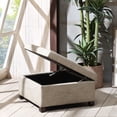 thumbnail image 2 of Madison Park FPF18-0255 Aspen Button Tufted Storage Ottoman, 2 of 5