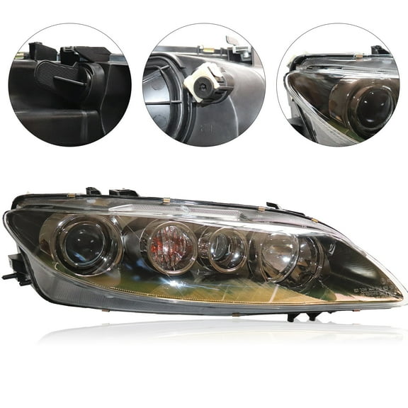 For Mazda 6 2006-2007 2008 Headlight Headlamp Right Passenger RH Assembly Light