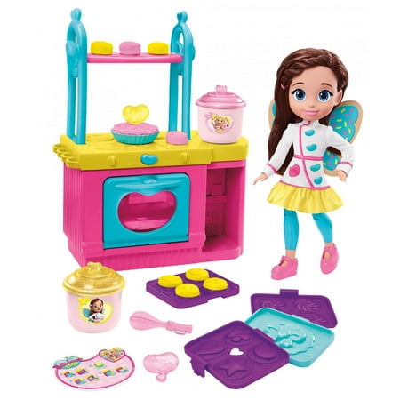 Butterbean'S Cafe Magical Bake & Display Oven W Ith Lights & Sounds Doll Playset