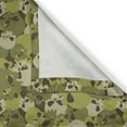 thumbnail image 5 of Ambesonne Skull Grommet Curtain, Scary Concept Design, 50" x 72", Green Pale Green Beige, 5 of 6