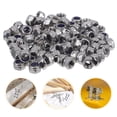thumbnail image 4 of 100pcs Nut Set Hex Drive Nuts Fasteners 304 Stainless Nuts Replacement Nuts (M 5), 4 of 5