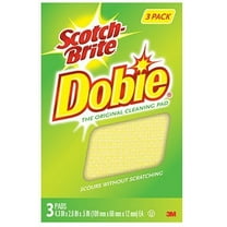 3M 723-2F Dobie Cleaning Pads, 3-Pk. - Quantity 1