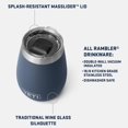 thumbnail image 2 of Vaso de vino YETI Rambler, 300 ml, con aislamiento al vacío, acero inoxidable, 2 of 8