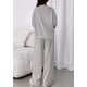 thumbnail image 4 of PRETTYGARDEN Conjunto de Mujer 2 Piezas Sudadera Otoñal y Pantalones de Pierna Ancha XL, 4 of 8