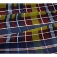 thumbnail image 5 of oneOone Viscose Jersey Fabric Madras Check Print Fabric BTY 60 Inch Wide, 5 of 5