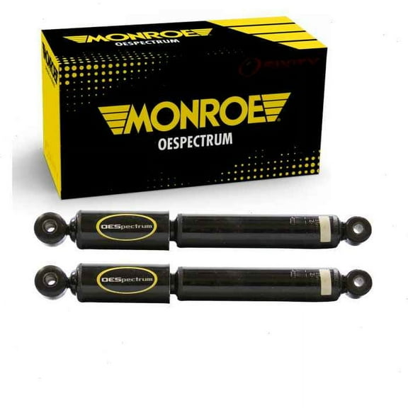 2 pc Rear Shock Absorbers compatible with Kia Forte 2014-2017