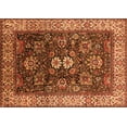 thumbnail image 1 of Ahgly Company Indoor Rectangle Oriental Orange Industrial Area Rugs, 5' x 8', 1 of 4